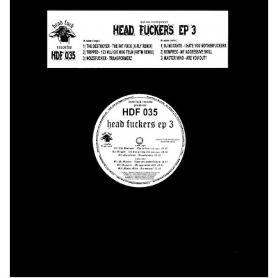 Various Artists - Head Fuckers E.P. 3 (Including CD Headfuck Reloaded Volume 2)